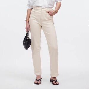 NWT Madewell the 90s Straight Jean in vintage canvas